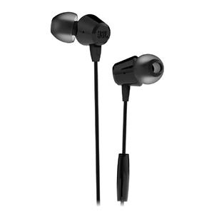 Fone de Ouvido JBL C50HI , 3.5mm , com Microfone , In-ear , Preto