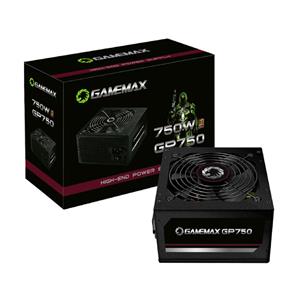 Fonte Gamemax GP750 , 750W , 80 Plus Bronze , PFC Ativo , Preto