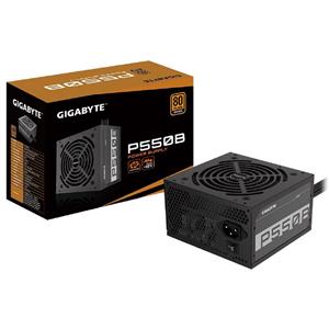 Fonte Gigabyte P550B , 550W , 80 Plus Bronze , PFC Ativo , Preto