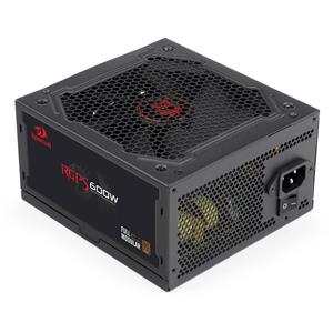 Fonte Redragon RGPS , 600W , 80 Plus Bronze , PFC Ativo , Full Modular , Preto