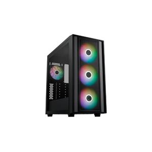 Gabinete Cooler Master MBOX 600 , Com Fan , ATX , Preto