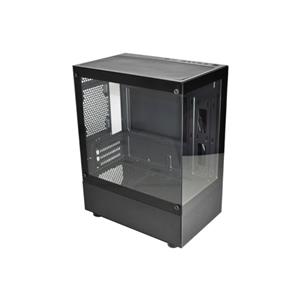Gabinete Gamer K-MEX CG-01TW Aquario , Medusa , Micro ATX , Sem Fan , Preto
