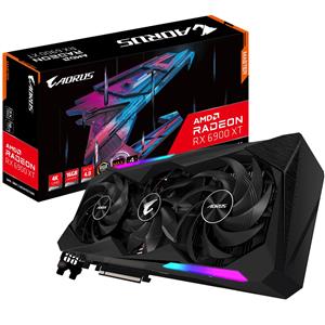 Placa de Vídeo Aorus Radeon RX 6900 XT Master , 16GB , GDDR6 , 256-Bit , RGB , Preto