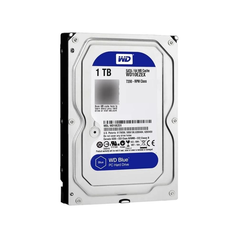 HD Interno WD Blue , 1TB , SATA , 3.5 , WD10EZEX