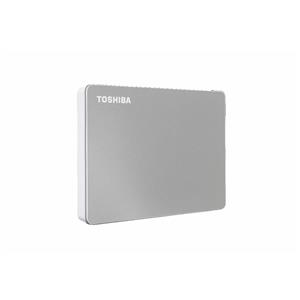 HD Externo Toshiba Canvio Flex , 2TB , USB 3.2 e USB 2.0 , Prata