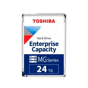 HD Interno Enterprise , 24TB , SATA III , 7200 RPM , 1TB Cache , 3,5" , Toshiba MG11ACA24TE
