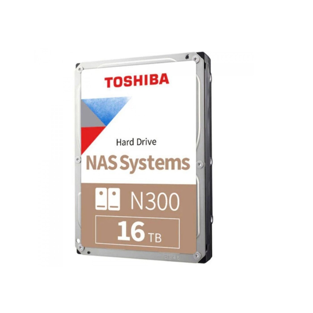 HD Interno NAS 16TB , Toshiba N300 , SATA III 6Gb/s , 7200RPM , 512MB Cache , 3.5 Polegadas , Prata