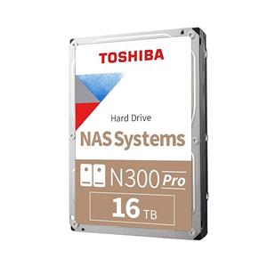 HD Nas Toshiba 16TB Sata N300 Pro , 3.5 polegadas , SATA 6 GB/s , 7200 RPM,512 MB