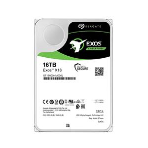 HD Interno Seagate Exos X18 , 16TB , Para Servidor , 7200RPM , 256MB , SATA 6GB/s 
