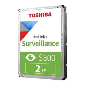 HD Toshiba Surveillance S300 , 2TB , 3.5 Polegadas , 5400RPM , SATA III 6GB/s , Buffer 128MB , HDWT720UZSVA