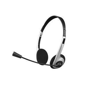 Headset C3Plus PH-01SI , Drivers 30mm , 2x 3.5mm , Para PC e Notebook , On-ear , Prata