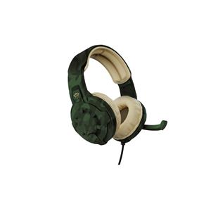 Headset Gamer Trust GXT 411C Radius , Drivers 40mm , 3.5mm , Múltiplas Plataformas , On-ear , Verde Camuflado