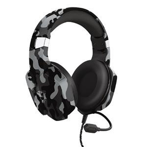 Headset Gamer Trust GXT 1323 Altus , Drivers 50mm , 3.5mm , Múltiplas Plataformas , Over-ear , Preto Camuflado