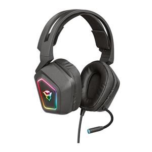 Headset Gamer Trust GXT 450 Blizz , RGB , Surround 7.1 , Drivers 40mm , 3.5mm , USB , Para PC e Notebook , Over-ear , Preto