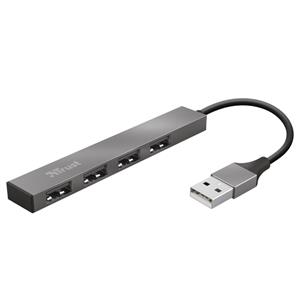 Hub USB 2.0 Trust Halyx 4 Portas
