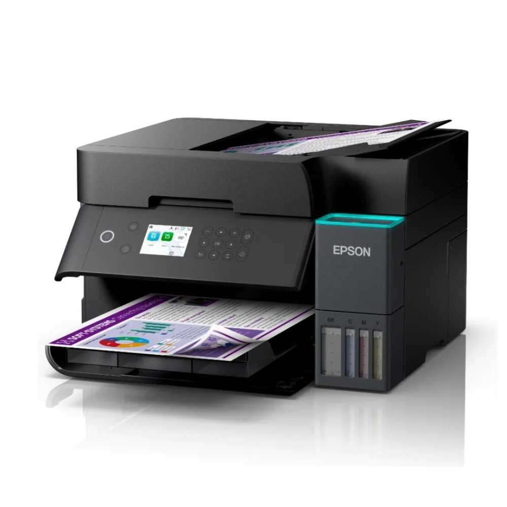 Impressora Multifuncional , Epson , EcoTank L6370 , Wi-Fi , Duplex , Ethernet , Bivolt
