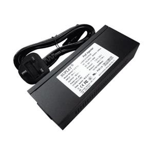 Injetor PoE Hikvision LAS60-57CN-RJ45 , 60 W , 54–57 V , 2 Portas RJ45 Gigabit , Preto