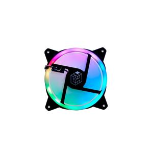 Kit 3x Fan Liketec Lighter , 120 mm , ARGB , 3 Unidades , Preto