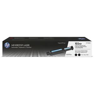 Kit c/ 2 Recarga Toner Neverstop HP 103AE W1103AE