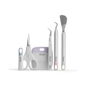 Kit Básico de Ferramentas Cricut , 5 Peças de Precisão para Artesanato e DIY , Cores Básicas
