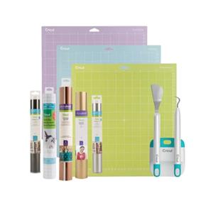 Kit de Materiais e Ferramentas Essenciais Cricut , Conjunto com 12 Itens para Personalização e DIY