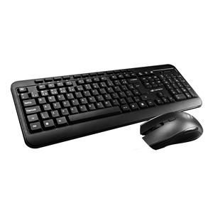 Kit Teclado e Mouse Sem Fio C3Tech K-W60BK , ABNT2 , 1600 DPI , Preto