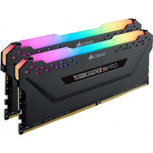 Memória DDR4 Corsair Vengeance Pro RGB , 16GB (2x 8GB) , 3600MHz , Preto
