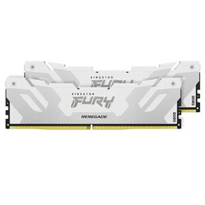 Memória DDR5 Kingston Fury Renegade , 64GB (2x 32GB) , 6000MHz , Branco