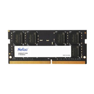Memória RAM Netac 8GB , DDR4 3200MHz , SODIMM , CL22 , PC4-25600 , Basic , Notebook Laptop