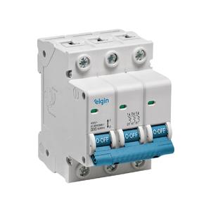 Mini Disjuntor Elgin Tripolar 32A