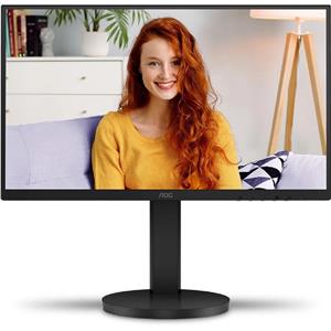 Monitor AOC 22B3HMF 21.5" , Full HD , 75Hz , Ajuste de Altura , HDMI e VGA , Preto