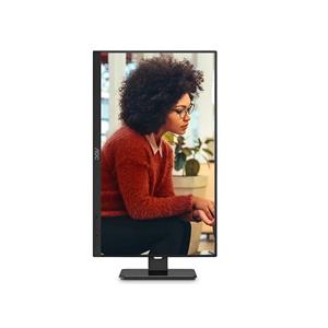 Monitor AOC 24E3QF , 23.8” , Full HD 1920x1080 , IPS , 100Hz , 4ms , HDMI DisplayPort VGA , Ajuste de Altura , Preto