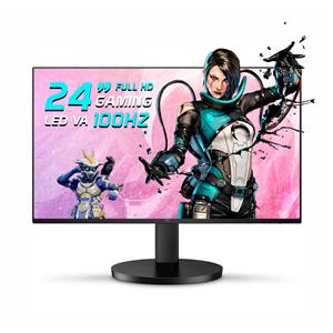 Monitor AOC 24" LED Full-HD , 100Hz , 1Ms , Ajuste de Altura - 24B3HMF2