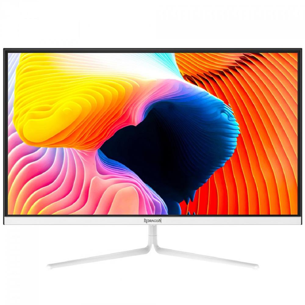 Monitor Gamer Redragon Surtr 27" , Full HD , IPS , 180Hz , 1ms , FreeSync , HDMI e Display Port , Branco