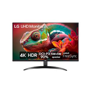 Monitor LG Ultra 32" , 4K Ultra HD , FreeSync , MaxxAudio , HDR , HDMI e Display Port , Preto