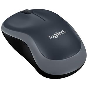 Mouse Sem Fio Logitech M185 , 1000 DPI , 3 Botões , Cinza