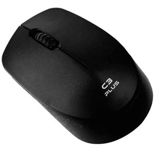 Mouse Sem Fio C3Tech M-W17BK , 1200 DPI , 3 Botões , Preto