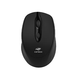 Mouse Sem Fio C3Tech M-BT30BK , Recarregável , Dual Mode (Bluetooth/2.4GHz) , Preto
