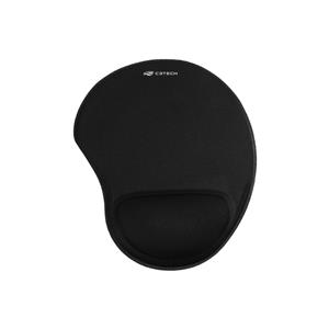 Mousepad C3Tech Ergonômico MP-50 , Com Apoio de Pulso em Gel , Preto