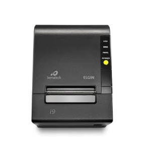 OPENBOX Impressora Térmica Elgin i9 Full , Não Fiscal , Guilhotina , USB , Ethernet e Serial , Preto