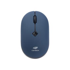 OPENBOX Mouse Sem Fio C3Tech RC Nano M-W60BL , 1600 DPI , 4 Botões , Slim , Azul