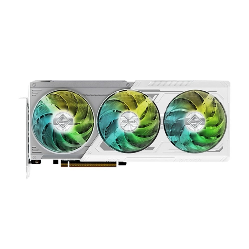 OPENBOX Placa de Vídeo ASRock Radeon RX 9070 XT Steel Legend , 16GB , 256-Bits , PCI Express 5.0 , LEDs ARGB , Branco