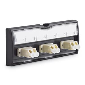 Organizador de fibra óptica 6 Mult62.5 50/125 LC- Legrand
