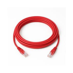 Cabo de Rede , Patch Cord U/UTP Categoria 6 Sohoplus , 0,5 m , CMX T568A/B , Vermelho