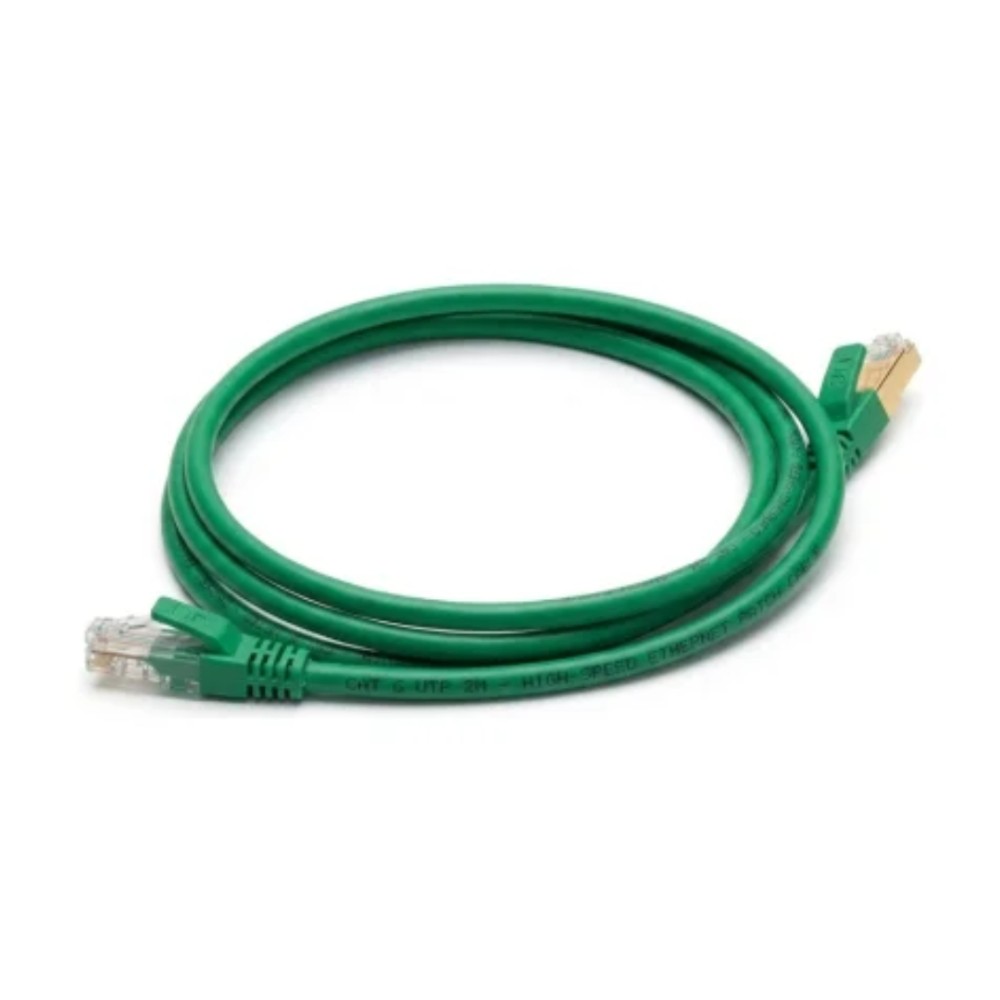 Cabo de Rede Prysmian Patch Cord CAT6 , U/UTP , LSZH , 24 AWG , RJ45 , 1,5 Metros , Verde , 10718555