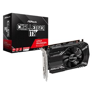 Placa de Vídeo ASRock Radeon RX 6400 Challenger ITX , 4GB , GDDR6 , 64-Bit , Preto