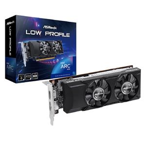 Placa de Vídeo ASRock Arc A310 Low Profile , 4GB , GDDR6 , 64-Bit , Preto