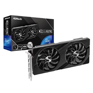 Placa de Vídeo ASRock Arc A580 Challenger OC , 8GB , GDDR6 , 256-Bit , Preto