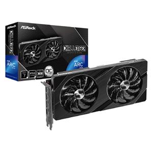 Placa de Vídeo ASRock Arc A770 Challenger OC , 16GB , GDDR6 , 256-Bit , Preto