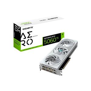 Placa de vídeo Gigabyte RTX5060 TI AERO OC , 8GB , 128 bit , GDDR7 , PCIe , 7680x4320 , Ray Tracing , DLSS